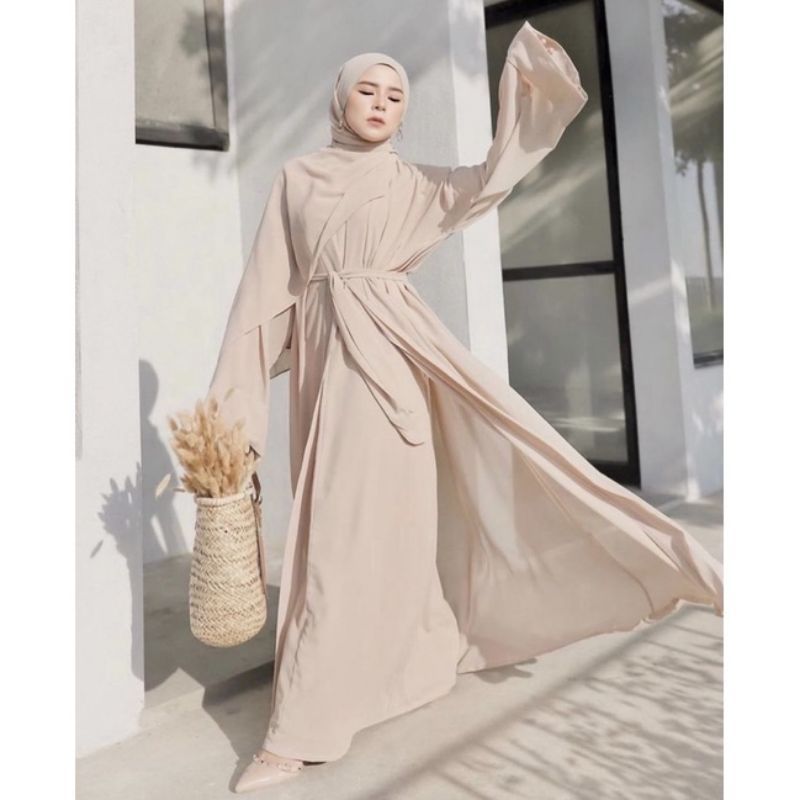 ABAYA + GAMIS + OUTER + PASMINA || SET SHUREENZ ABAYA