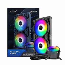 PCCOOLER -  GI-CX240 ARGB LIQUID CPU COOLER 240mm
