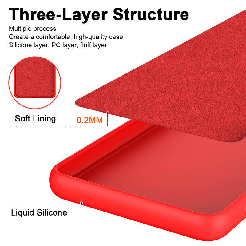 Case Silikon Cair Untuk OPPO A96 A76 A75 A54 A74 A95 A16 A55 A15 A15s 4G 5G Square Shockproof Phone Soft Back Cover