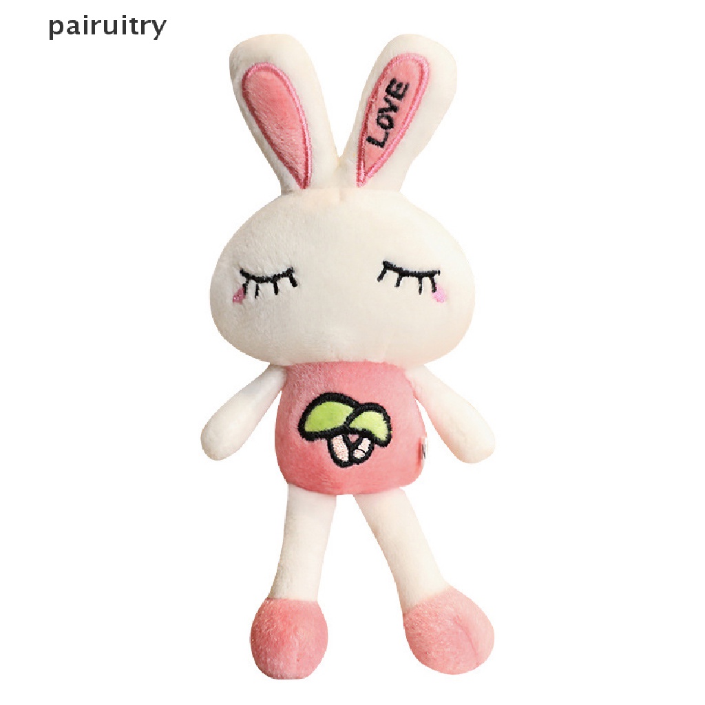 Prt 1Pc Lovely Rabbit Stuffed Plush Animal Bunny Mainan Untuk Bayi Perempuan Anak Hadiah Boneka PRT