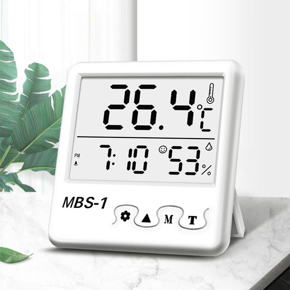 POPULAR Thermo-hygrometer Digital Populer Sensor Suhu Indoor Nyaman Profesional