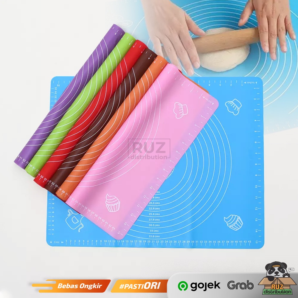 Silicone Mat / Matras Ukur / Matras Alas Adonan Silikon