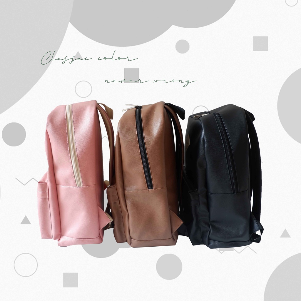 BICBAC TAS RANSEL SIMPLIO PUNGGUNG BAG SEKOLAH TRAVEL TRAVELLING LAPTOP BACKPACK PREMIUM LEATHER SERBAGUNA WATERPROOF WATER RESISTANT PRIA WANITA ANAK SD SMP SMA KULIAH UNIVERSITAS ANTI HUJAN AIR ANTIBARET ANTIMALING KAPASITAS BESAR