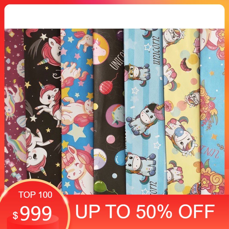 

Kertas kado motif Unicorn ukuran 50x55cm, Merk J&J , harga adalah untuk 10pc