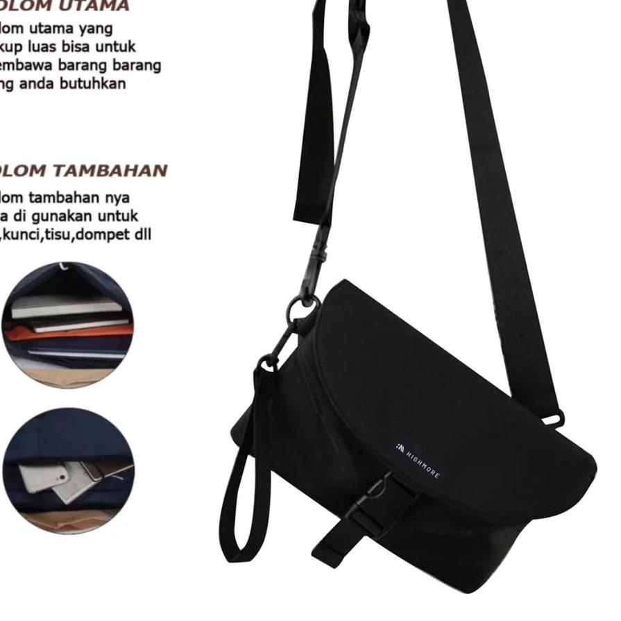 PROMO Tas Selempang Handbag Shoulder Bag Highmore Korea ❅ 863