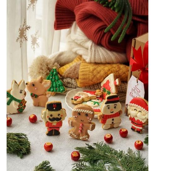 

ナ Christmas Cookies Large / Cookies Natal Satuan Miliki