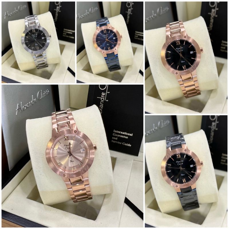 AC2A12 Jam Tangan Wanita Alexandre Christie AC 2A12 Original