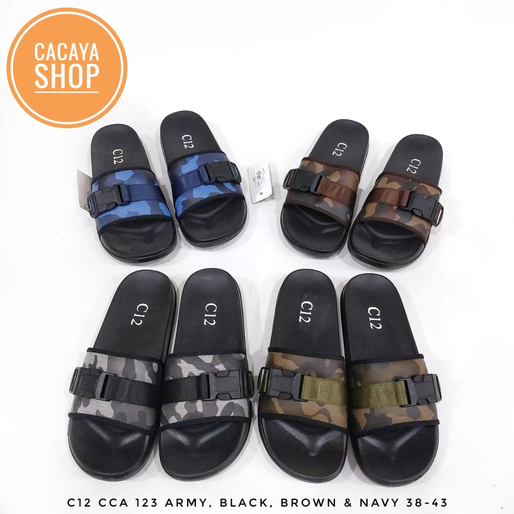 SANDAL SLIDE PRIA C12 CCA 123 CACAYA