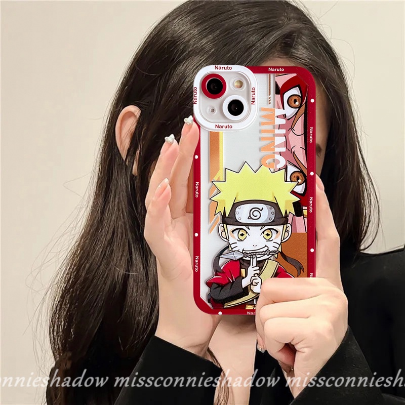 REDMI Redmi9 10 10s 9T 9A 10A 10C 9C NFC Note9 8 11 10 11Pro Plus 9Pro 11s 10s 9s 10Pro Max Note POCO X3 Pro M3 X3 NFC Kartun Animel NARUTO Sasuke Lucu Dan Shikamaru Soft TPU Case Cover