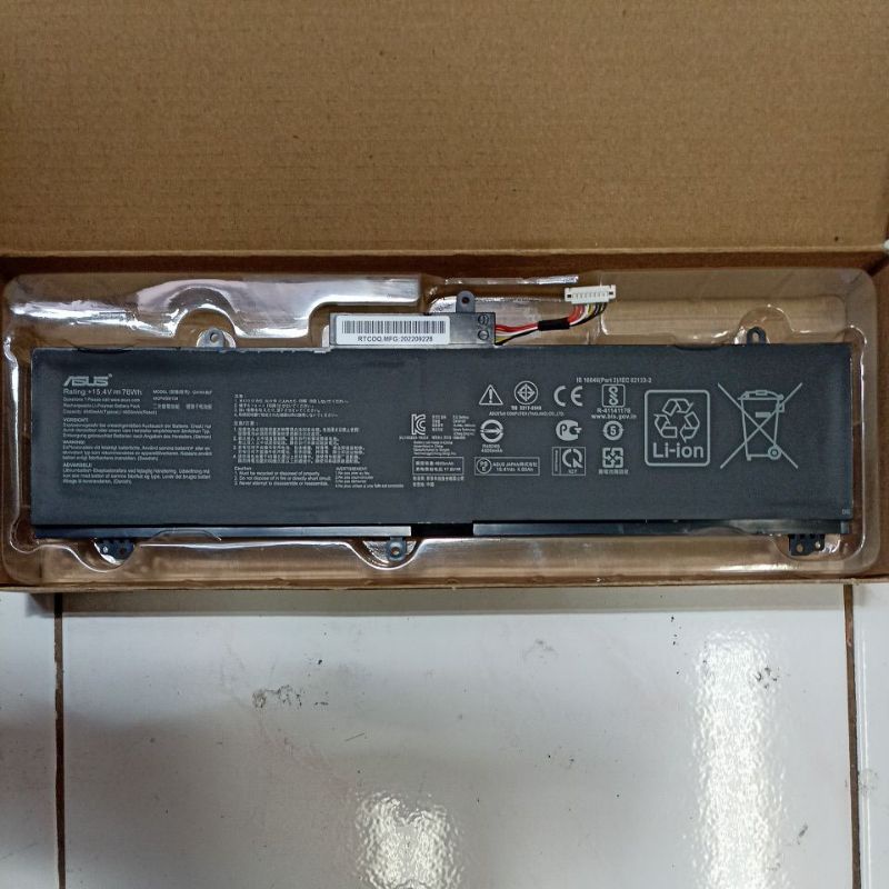Baterai laptop asus rog zephyrus gu502 gu502gu g502gv gu502gw gu502l gu502lu gu502lv ga502 c41n1837