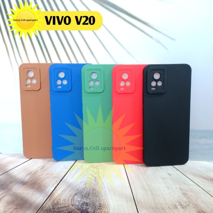 Case Slim Matte Pro Camera Vivo V20 Vivo V20Se