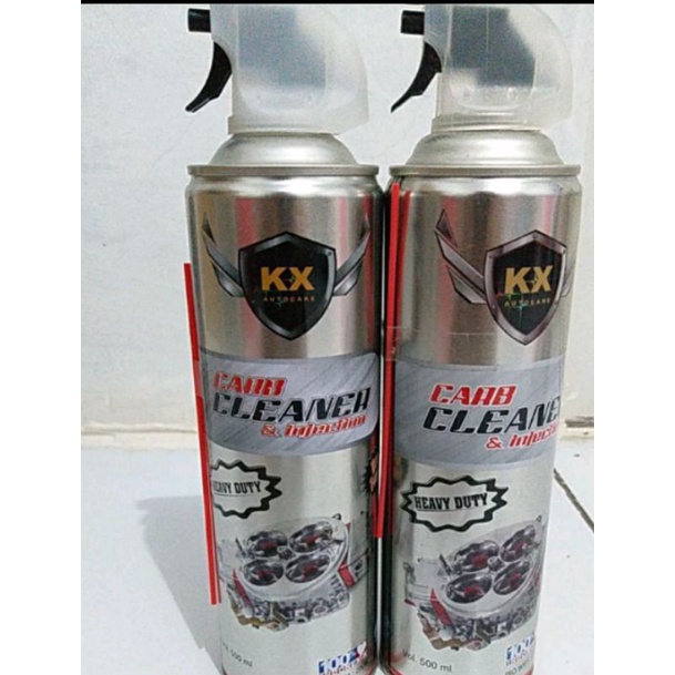 KX_CARB CLEANER & INJECTION 500ML/PEMBERSIH KARBURATOR, PEMBERSIH KOTORAN, PEMBAKAR KARBON.