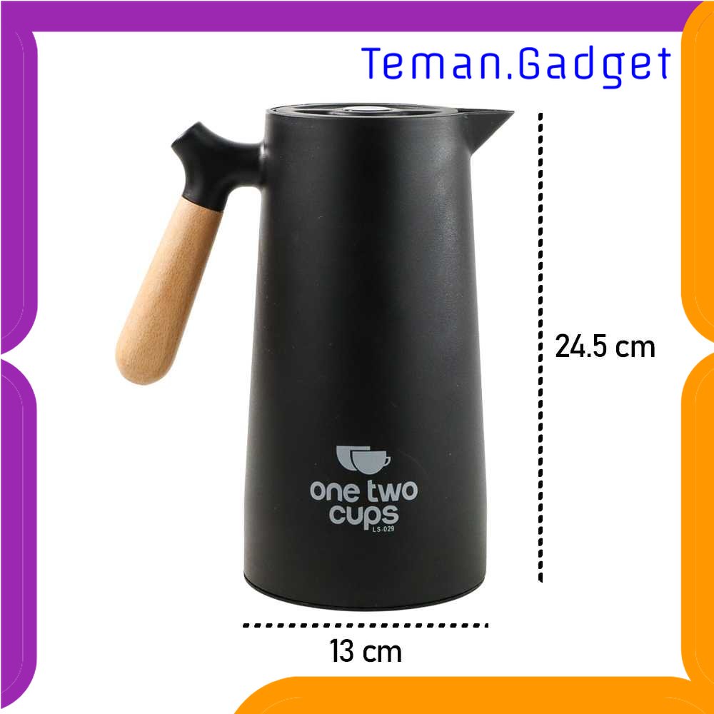 TG - DPR One Two Cups Thermos Teko Pitcher Kopi Teh Thermal Cup 1000ml - LS-029