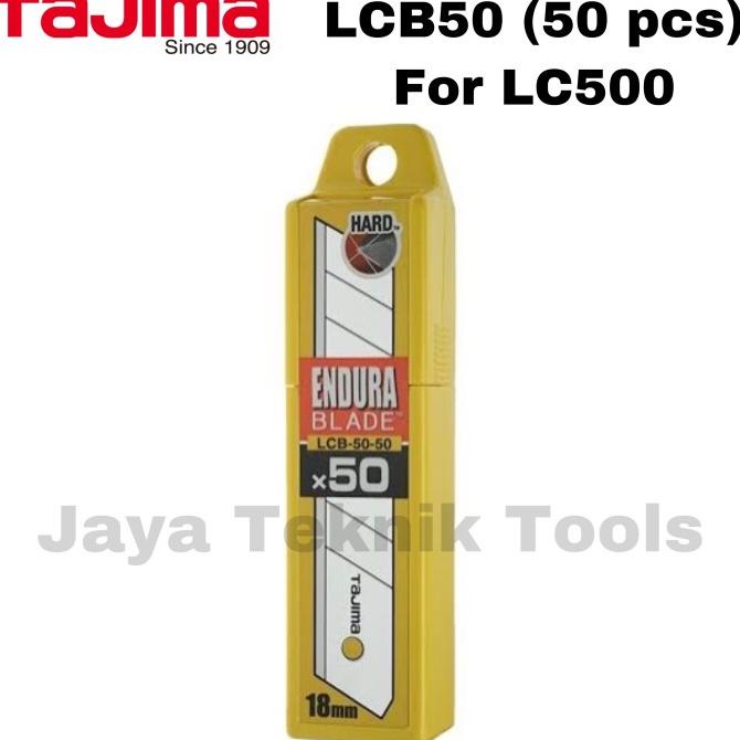 

Isi Refill Cutter Tajima LCB 50 H - 50 pcs Endura 500 Spare Blade