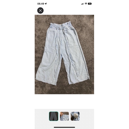 Preloved Kulot Jeans Bershka