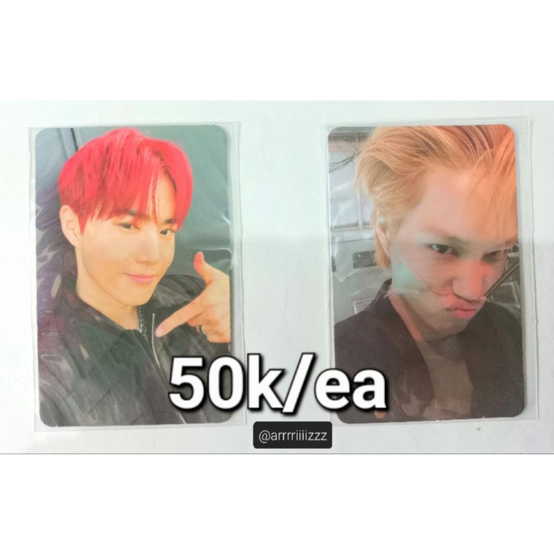Photocard EXO Suho obsession, Kai dftf pb ver 2
