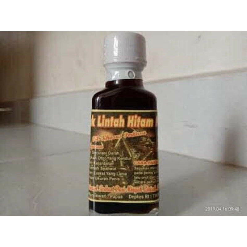 Minyak lintah hitam Manokwari Papua