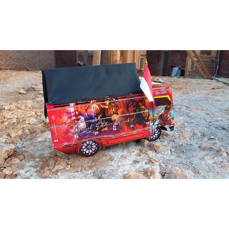 grosir miniatur truk oleng kecil