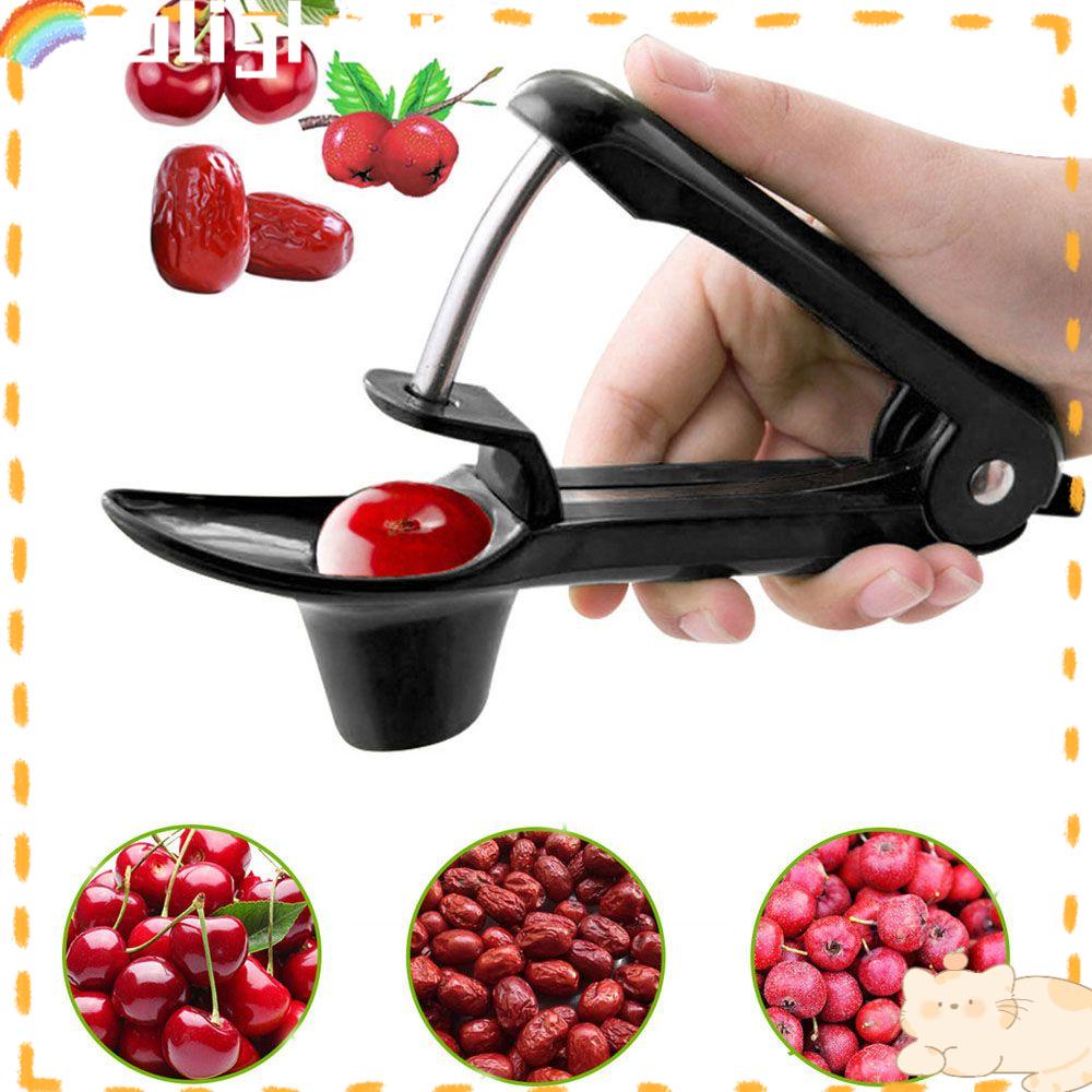 Solighter Cherry Pitter Alat Home &amp; Living Squeeze Grip Go Nuclear Device Olive Corer Remover