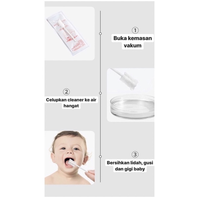 Pembersih Mulut Bayi Baby Mouth Cleaner Baby Oral Cleaner