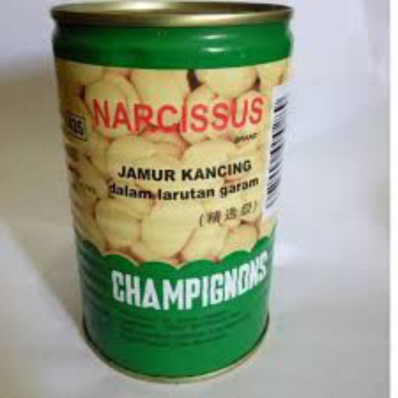 

JAMUR KANCING KALENG NARCISSUS CHAMPIGNON 425gr