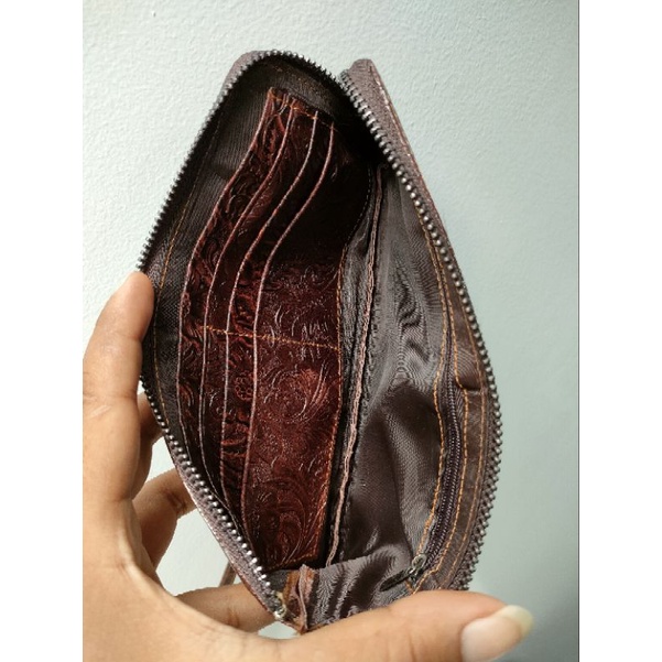 Dompet hp Farra kulit sapi asli Dompet hp wanita kulit sapi asli