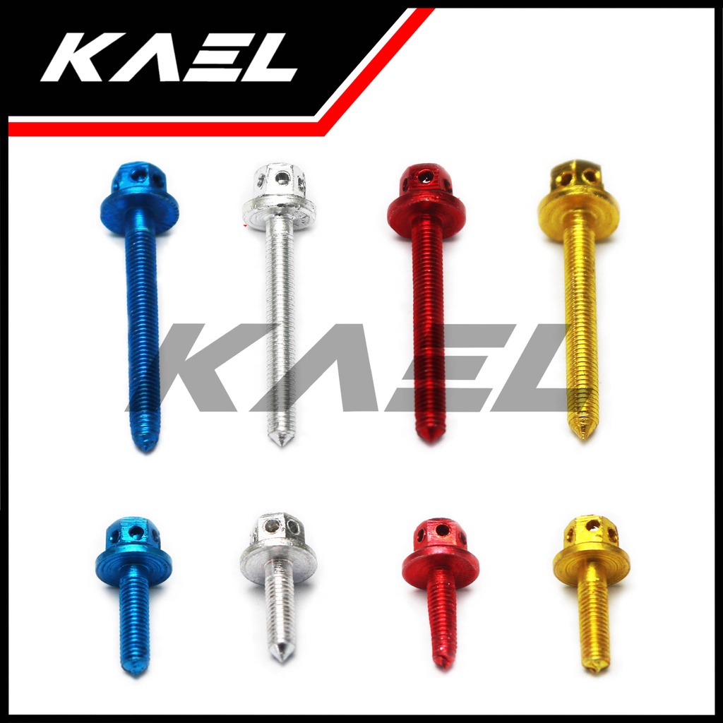 Baut Probolt Visor Universal-Untuk Semua Jenis Motor NMAX-Aerox-Lexi-Mio-PCX-Beat-Vario-ADV Baud Windshield Pendek 5x20 Panjang 5x40 Drat Halus