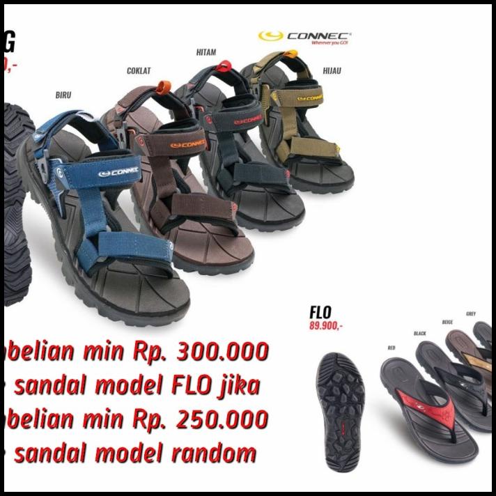 Sandal Gunung Connec Pria Model Dieng Sendal Gunung Connec For Men