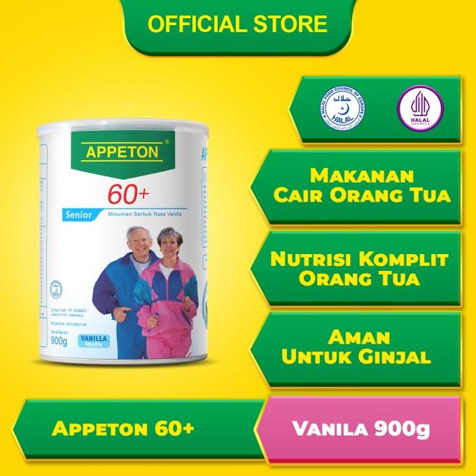 

[BISA COD] Appeton 60+ 900gr Vanilla
