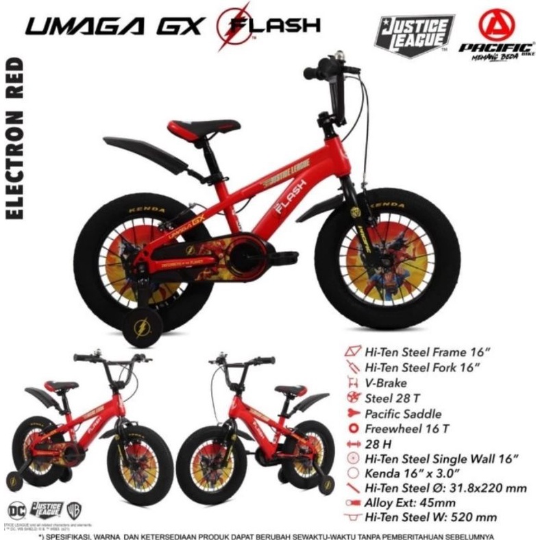 Sepeda Anak Laki BMX 16 inch Pacific Umaga GX 3.0
