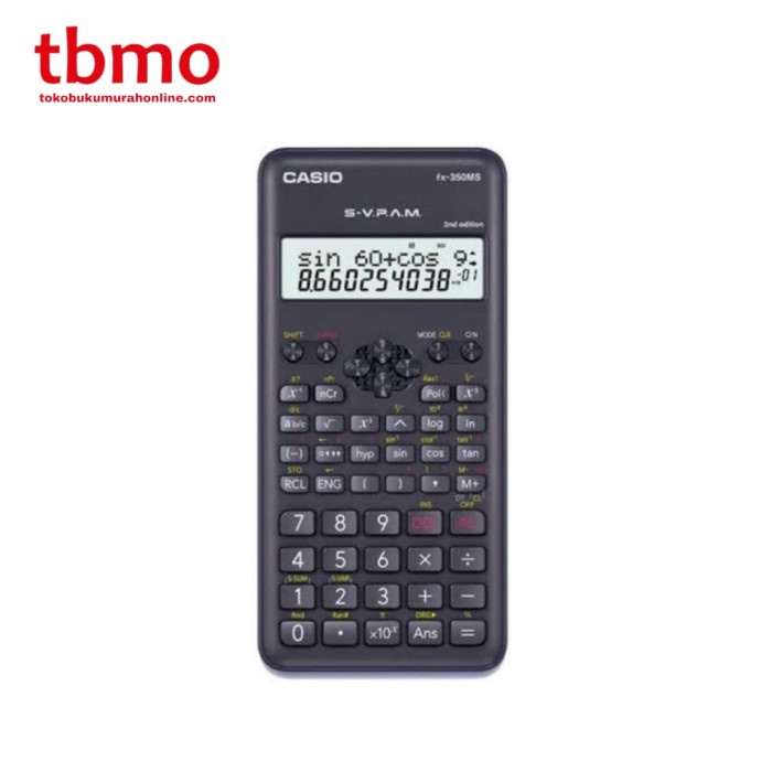 

KALKULATOR CASIO FX-350MS 2-LINE DISPLAY/CASIO FX350MS #ORIGINAL