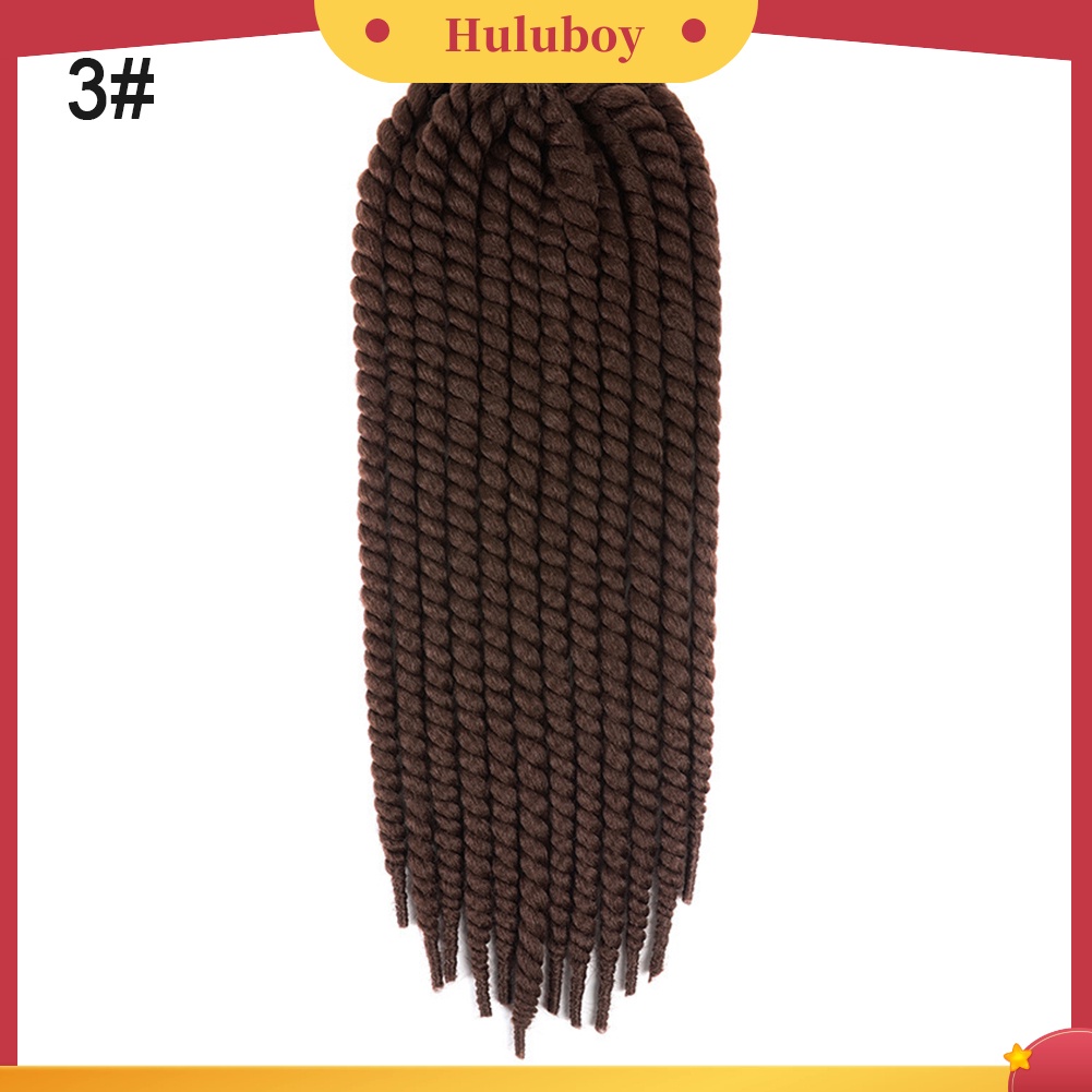 Wig Rambut Ekstensi Model Kepang Bahan Sintetis Ukuran 22 Inci Gaya Afrika