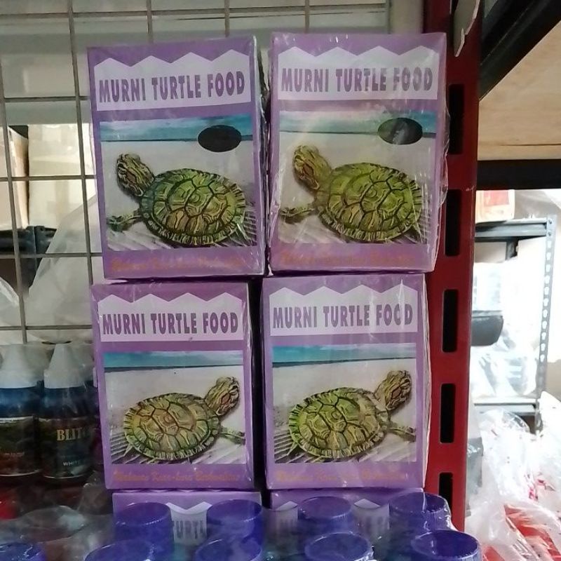 PAKAN/MAKANAN KURA PELET KURA MURNI TURTLE FOOD