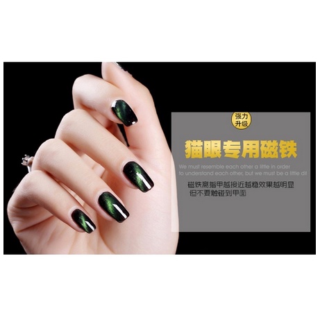 Cat Eye Magnet Kutek Stick Double Head Pen