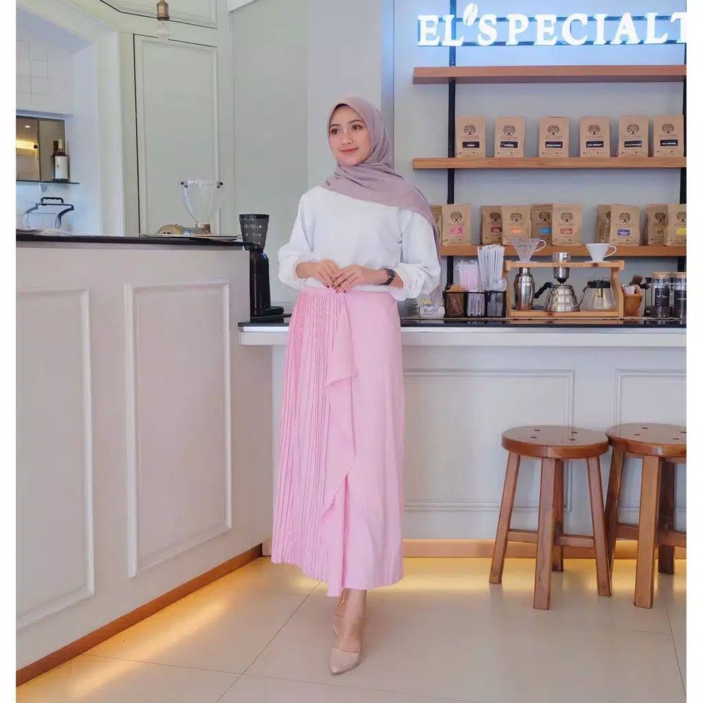 DISKON - ANETA PLEATS SKIRT