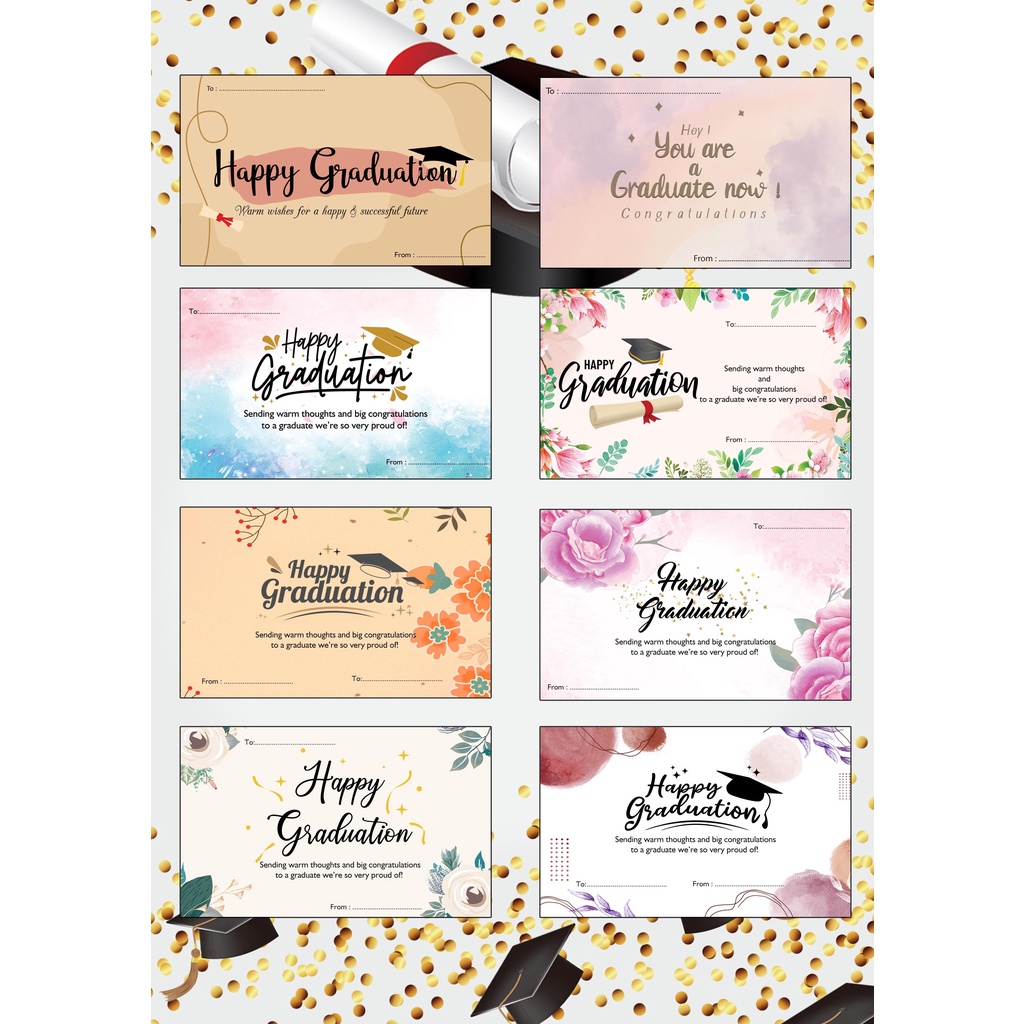 (GRADUATION CARD) UCAPAN WISUDA/ SELAMAT WISUDA/ GRADUATION GIFT/ KARTU UCAPAN WISUDA