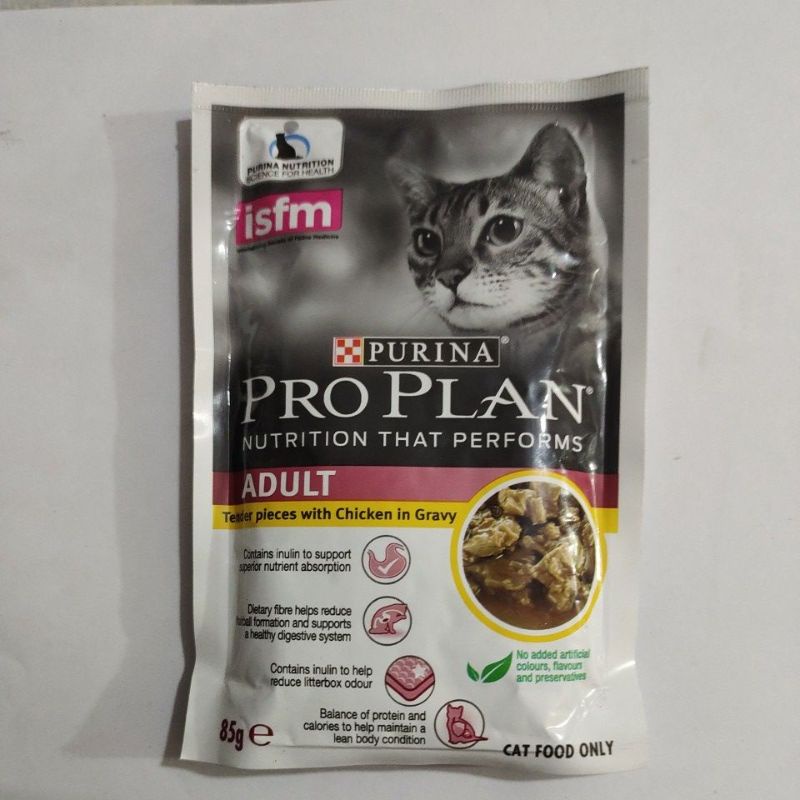 Pro Plan Proplan pouch adult chicken in gravy 85gr