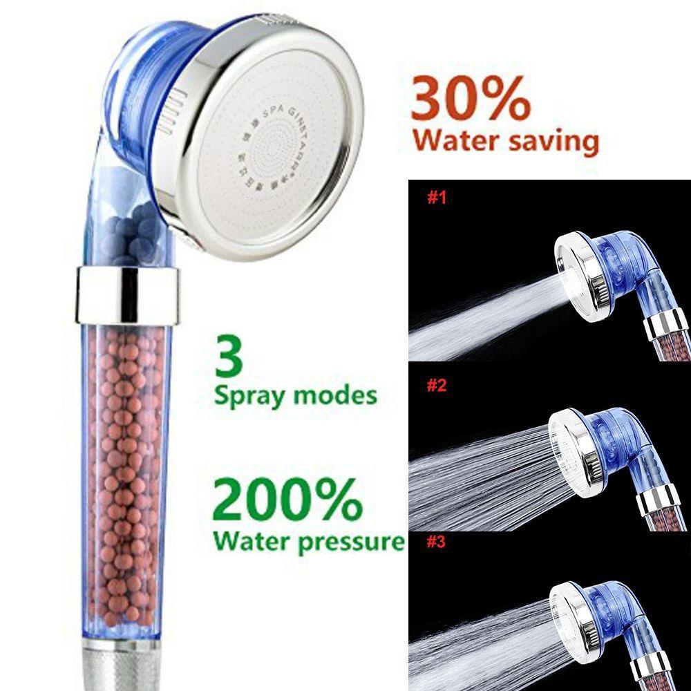 【 ELEGANT 】 Shower Head Single Head Shower Filter Tekanan Tinggi Dapat Disesuaikan Hemat Air