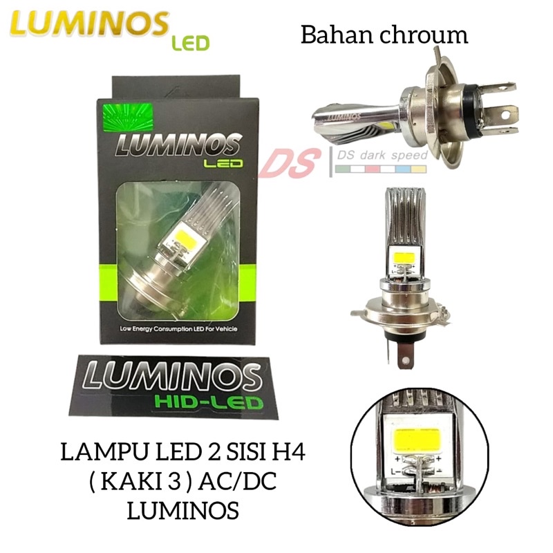 lampu Led luminos H4 original