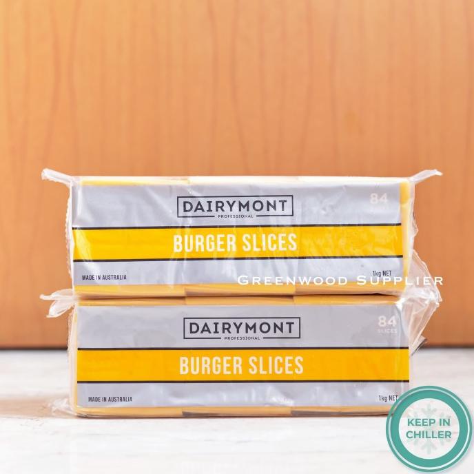 

Dairymont Keju Burger / Burger Slices 1KG - 84 Slices TERLARIS TERPERCAYA ORIGINAL