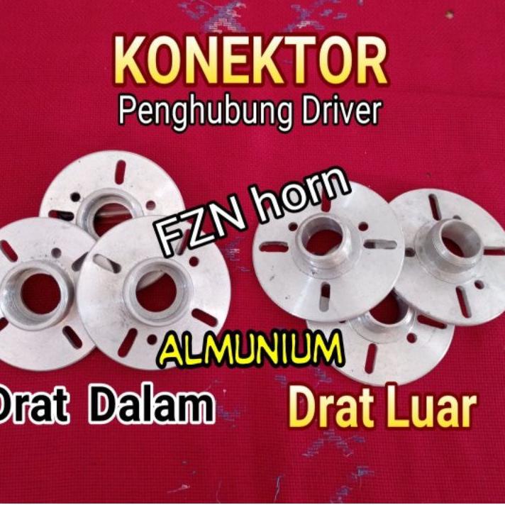 ((Code)(D54J)➸) Konektor horn tweter Almunium - Sambungan tweeter driver twiter speaker siap dikirim