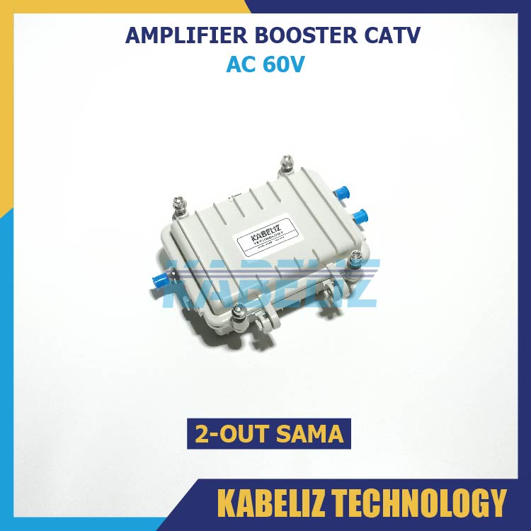 BOOSTER OUTDOOR AMPLIFIER CATV 60V