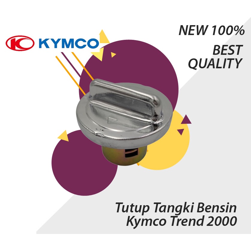 TUTUP TANGKI BENSIN MOTOR KYMCO TREND 2000 JETMATIC TREND MOVIE METICA TUSBOL KIMKO