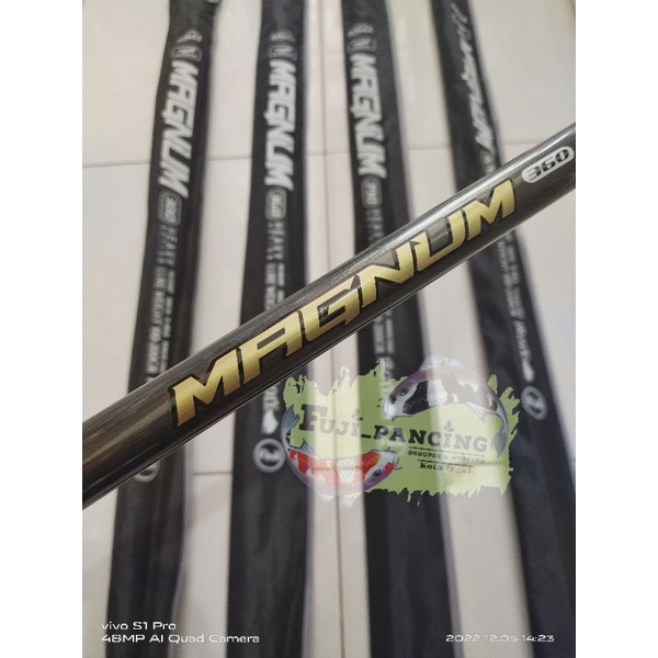 Joran Iroly MAGNUM (RING FULL FUJI) 300, 360, 390, 420.      -FREE packing pipa PVC-