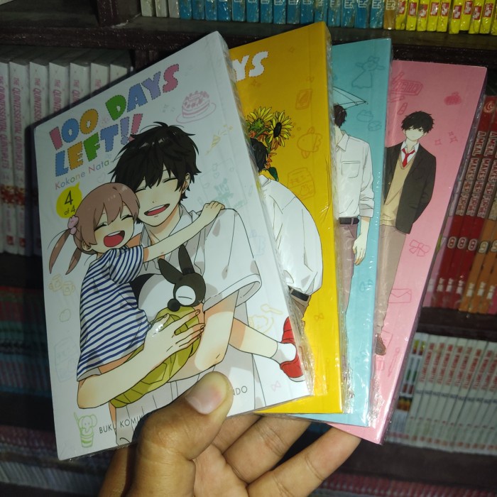 Komik 100 Days Left 1 2 3 4 (Segel, Original)