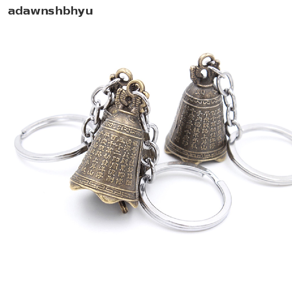 Adawnshbhyu Lonceng Antik Patung Mini Cina Pray Guanyin Budha Bell Shui Feng Bell ID
