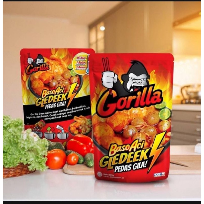 

Gorilla baso Aci Gledeek 200gr gledek