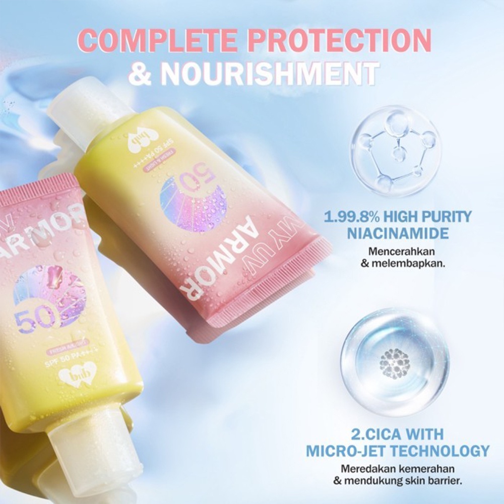 BNB Barenbliss My UV Armor SPF 50 PA+++ Face Sunscreen Gel Moisturizer