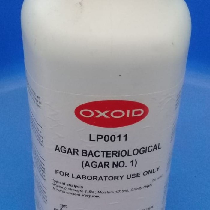 Jual Agar Bacteriological/Agar Bakteriologikal/Agar Bacto/Agar Bakto