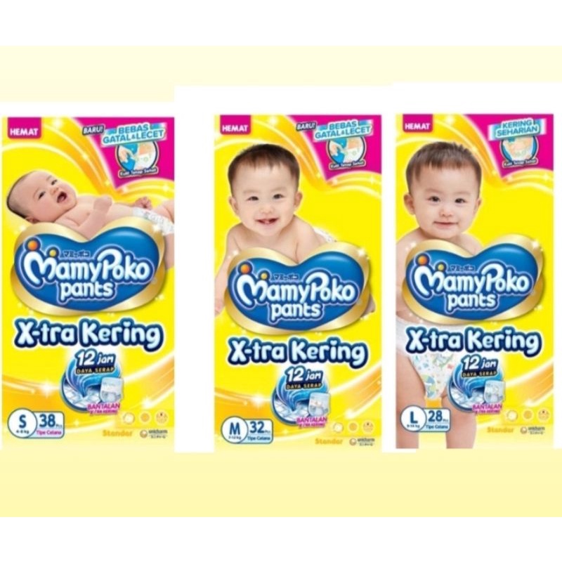 Mamypoko Pants X-tra Kering